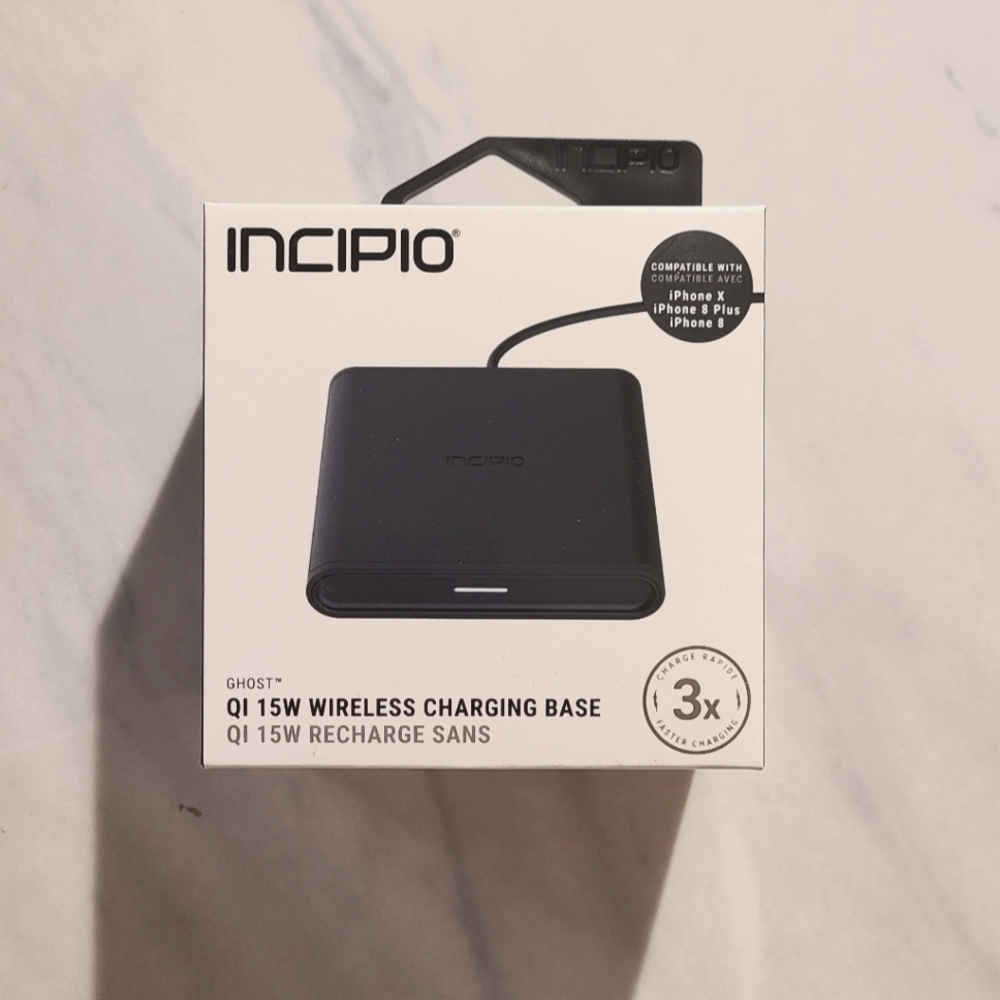 Incipio QI 15W Wireless Charging Base